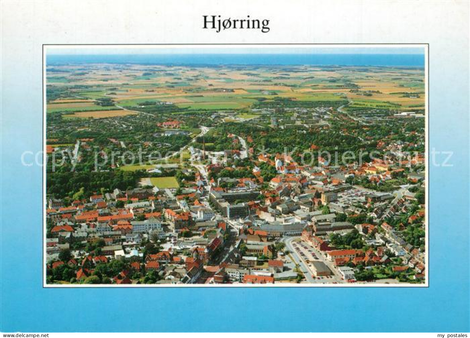 73313233 Hjorring Fliegeraufnahme Hjorring - Danemark