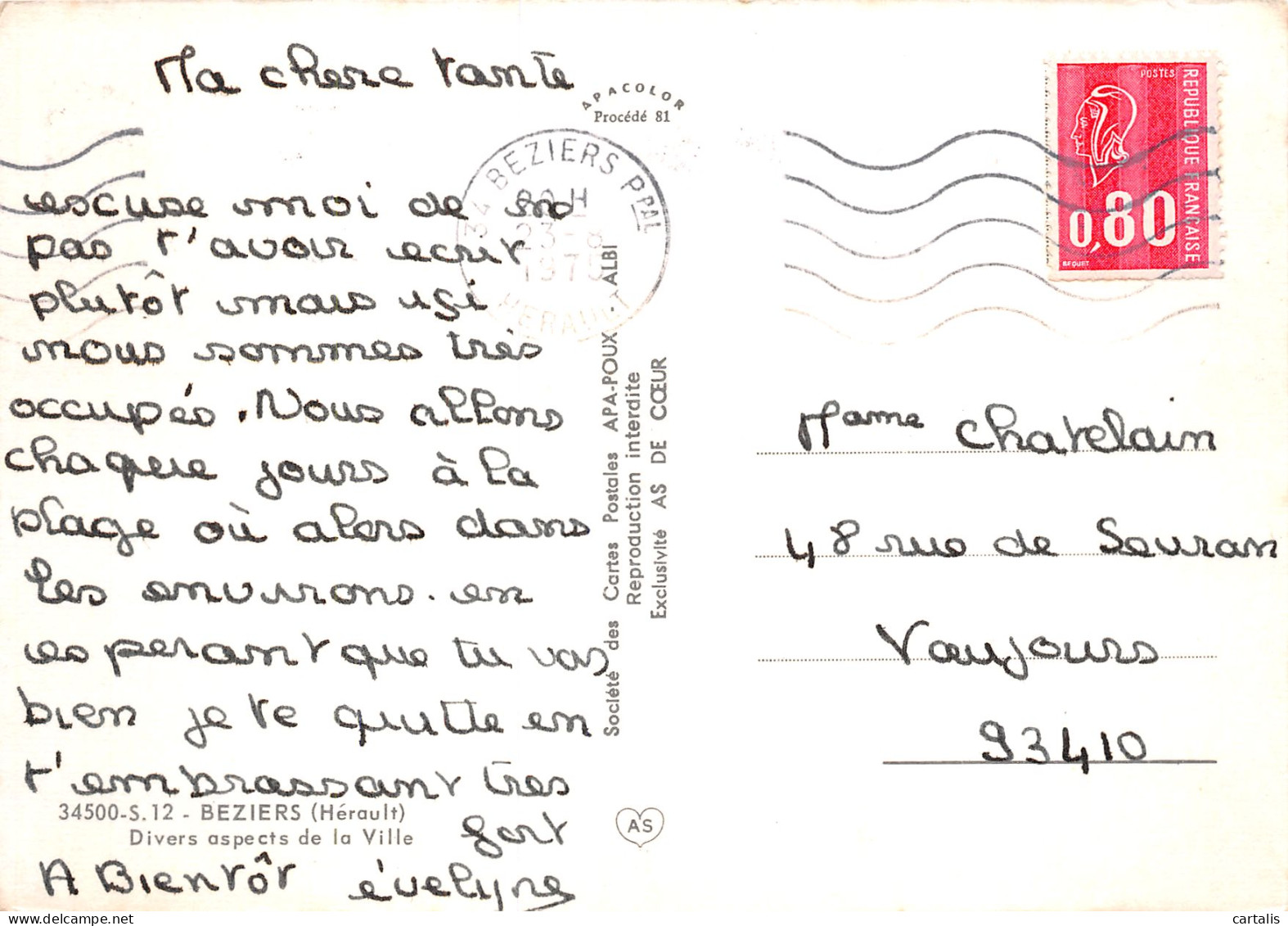 34-BEZIERS-N°C4120-D/0171 - Beziers