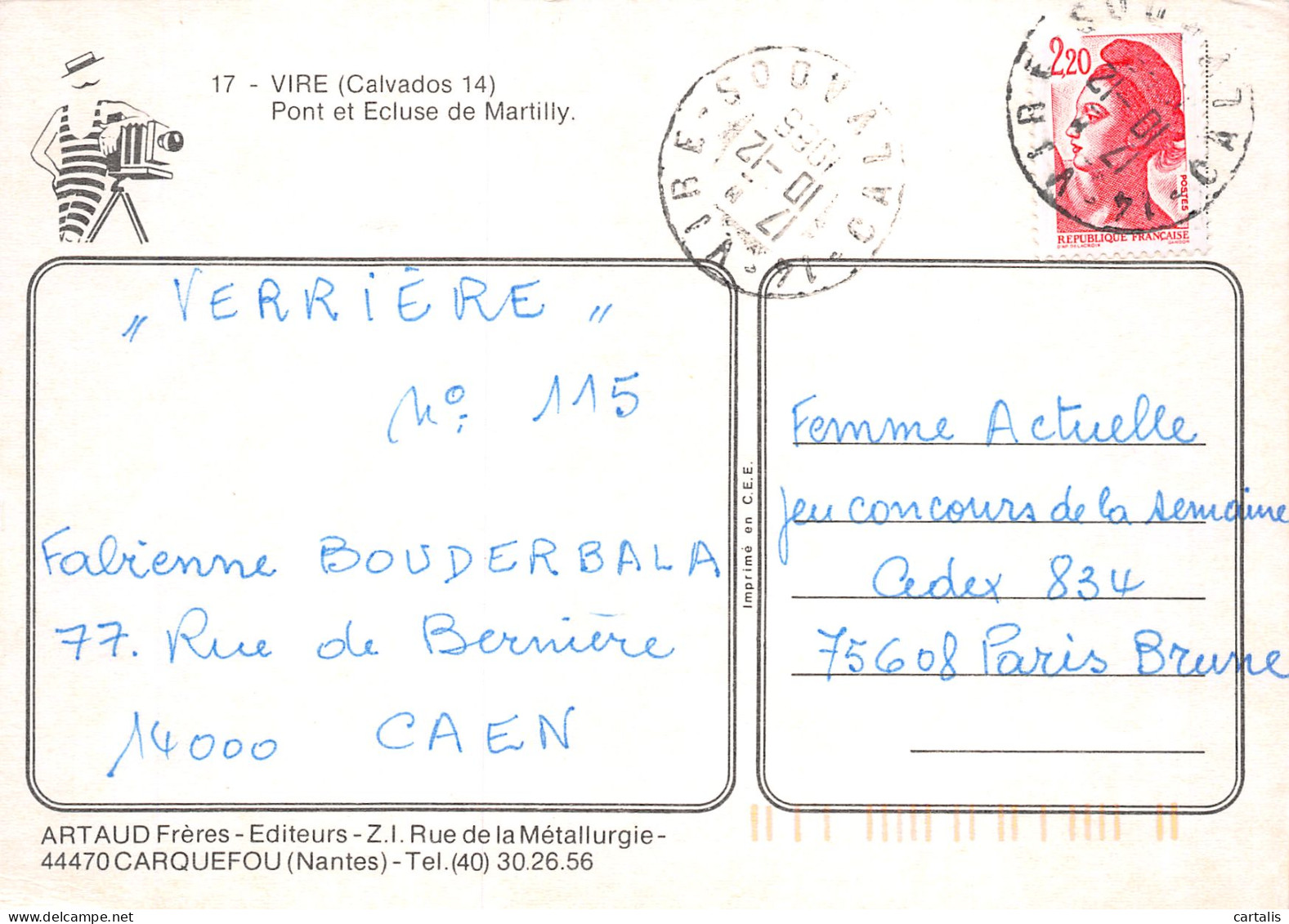 14-VIRE-N°C4120-B/0337 - Vire