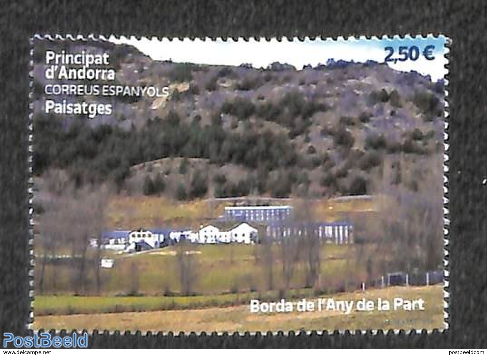 Andorra, Spanish Post 2021 Borda De L'Any De La Part 1v, Mint NH - Ungebraucht