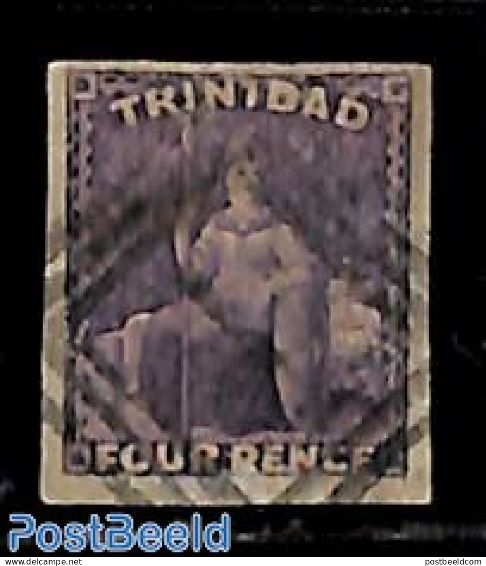 Trinidad & Tobago 1859 4d, Used, Used Stamps - Trinidad En Tobago (1962-...)