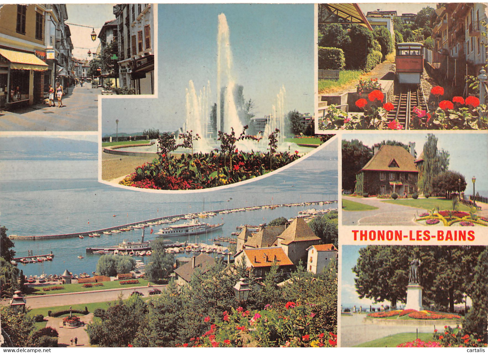 74-THONON LES BAINS-N°C4121-A/0277 - Thonon-les-Bains