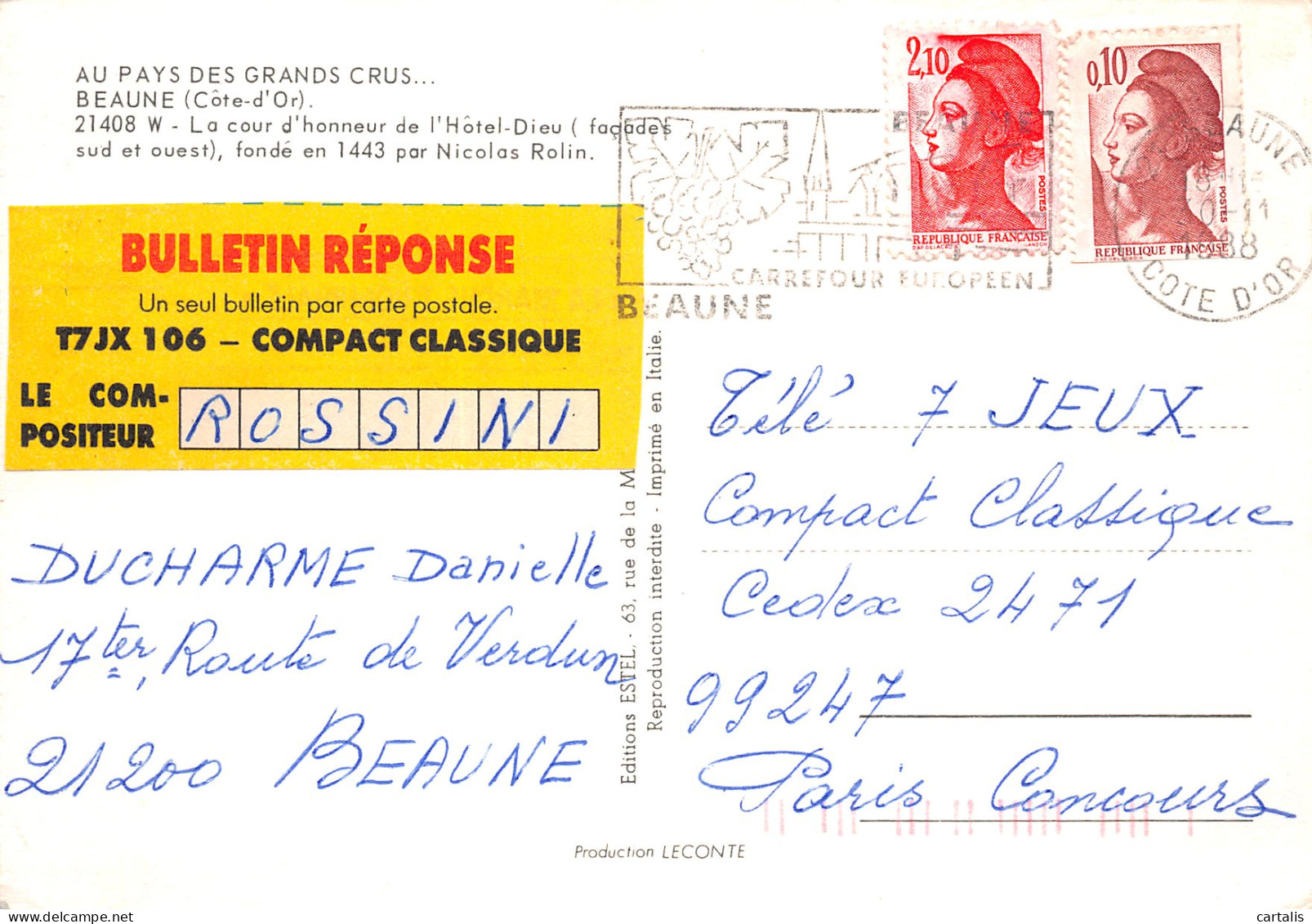 21-BEAUNE-N°C4121-A/0261 - Beaune