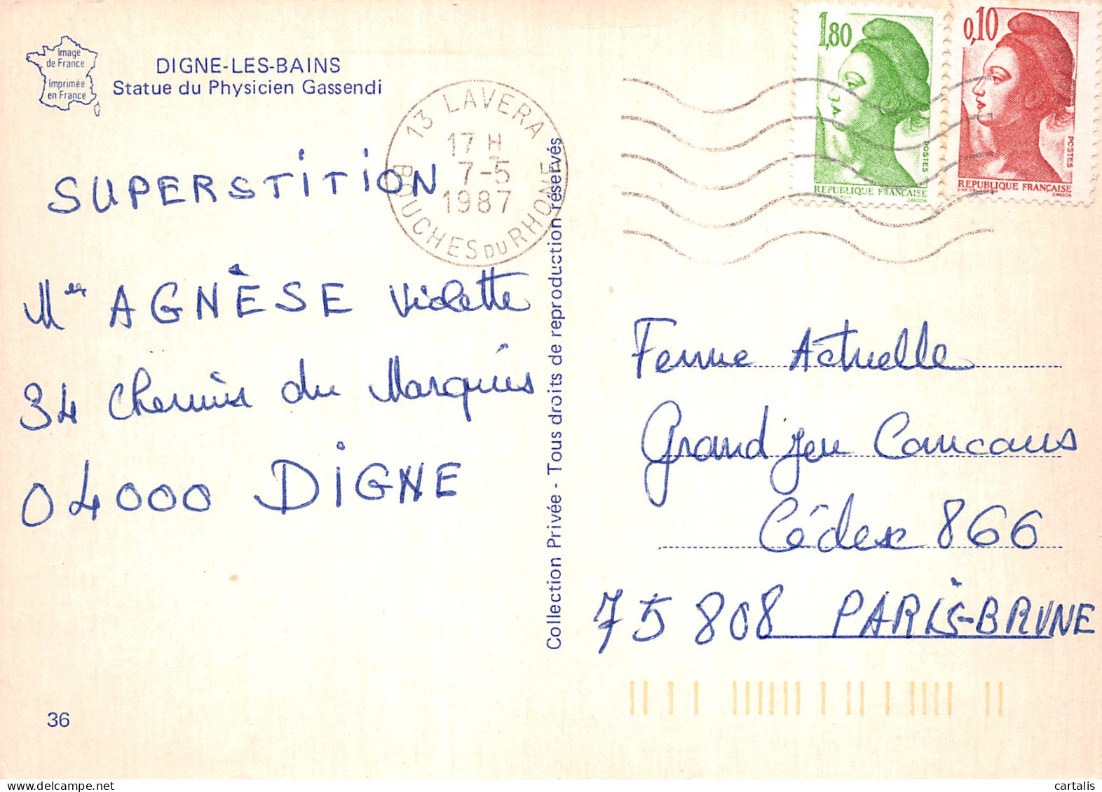 04-DIGNE LES BAINS-N°C4121-A/0083 - Digne