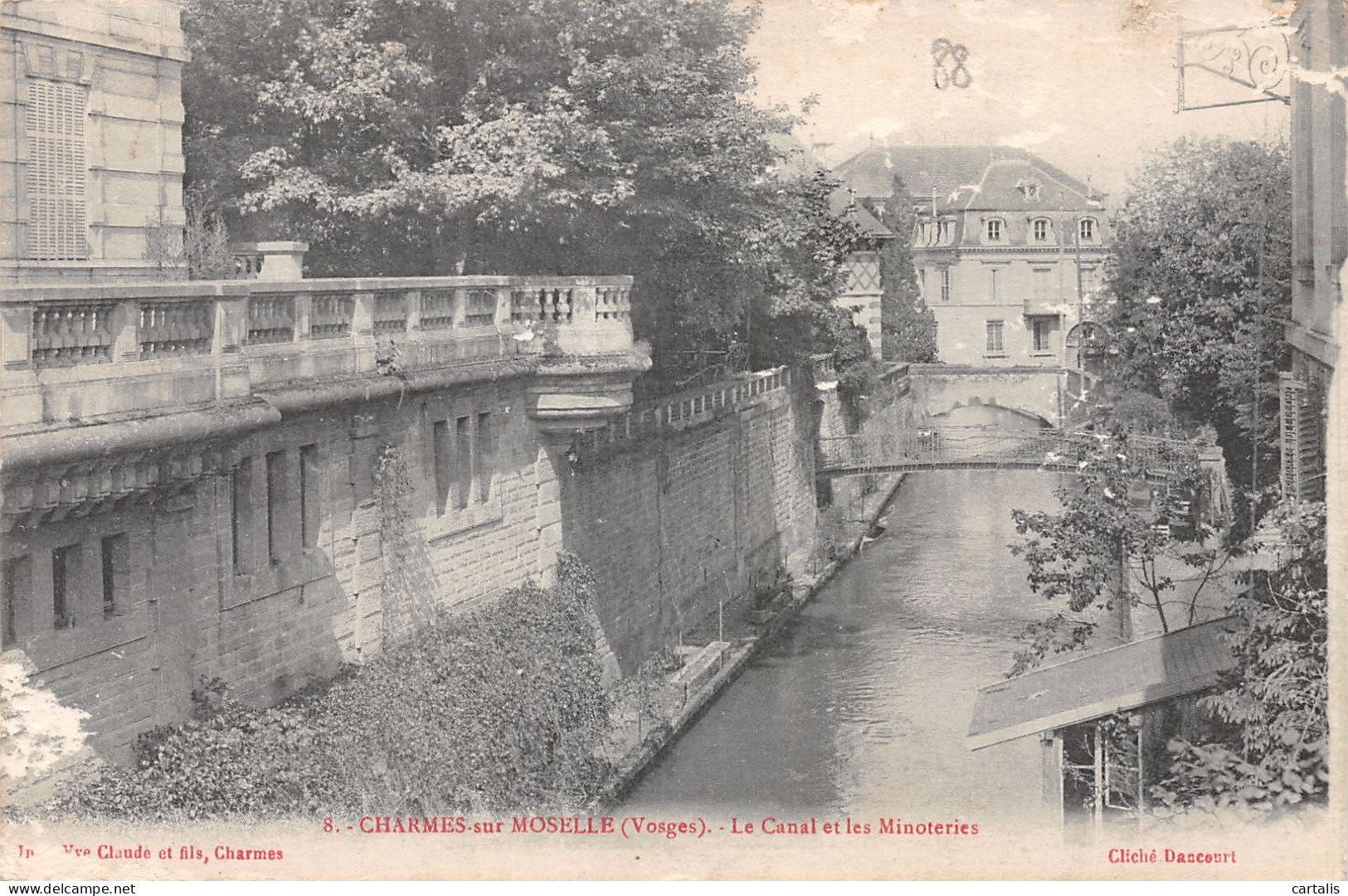 88-CHARMES SUR MOSELLE-N°C4120-E/0197 - Charmes