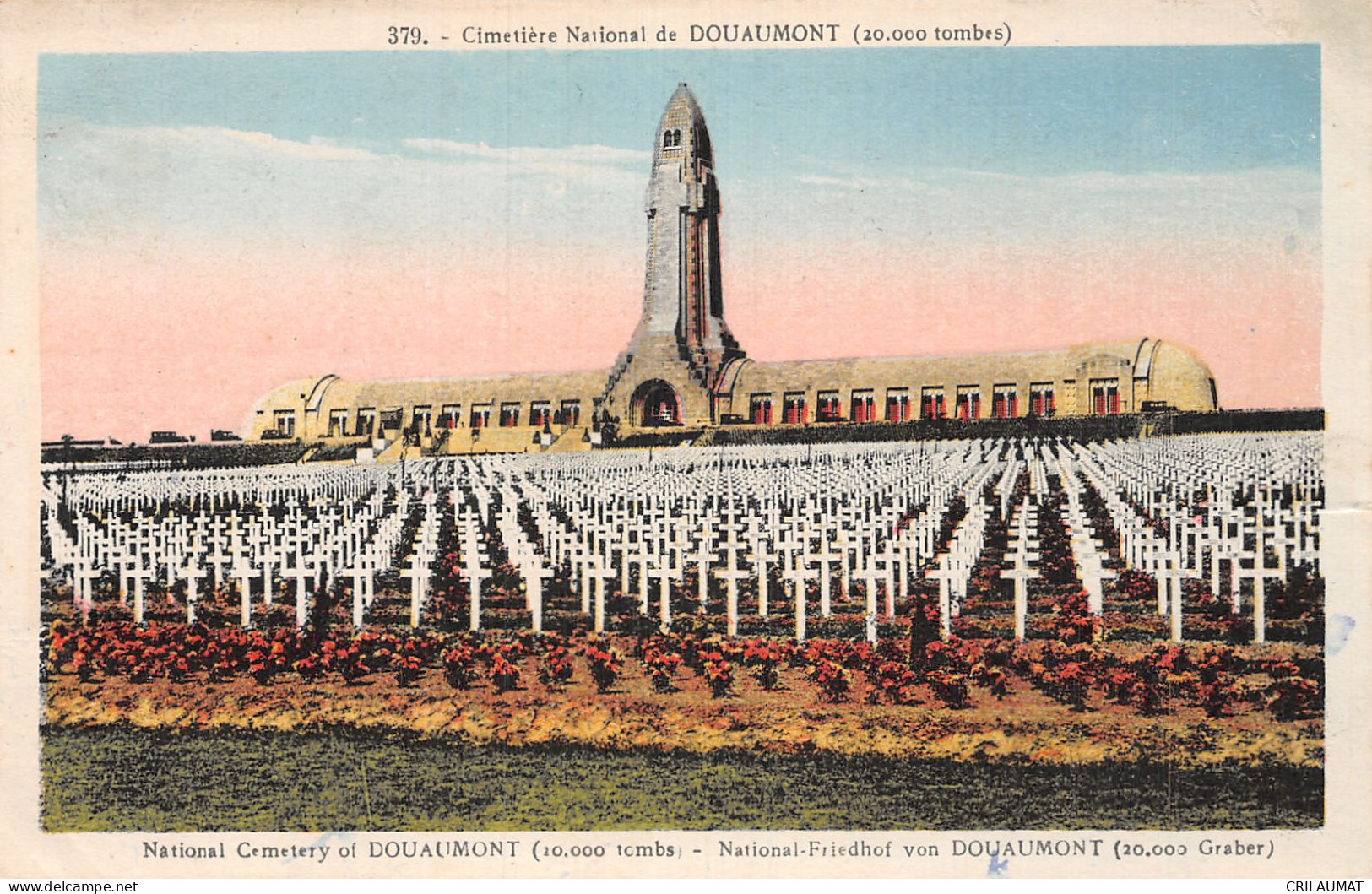 55-DOUAUMONT CIMETIERE NATIONAL-N°LP5127-G/0291 - Douaumont