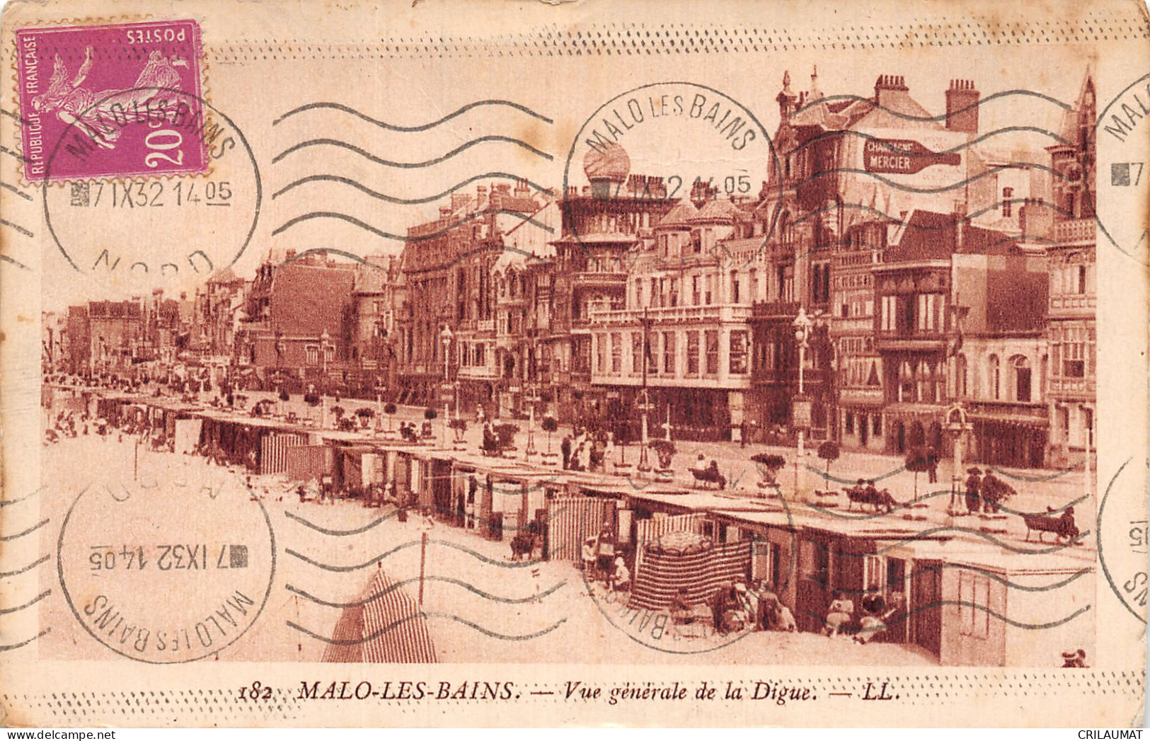 59-MALO LES BAINS-N°LP5127-G/0155 - Malo Les Bains