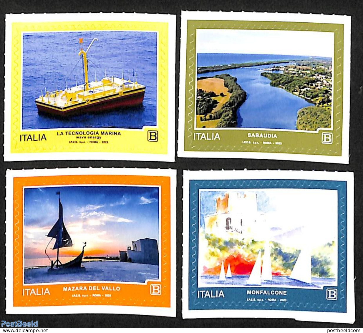 Italy 2023 Tourism 4v S-a, Mint NH, Transport - Various - Ships And Boats - Tourism - Altri & Non Classificati