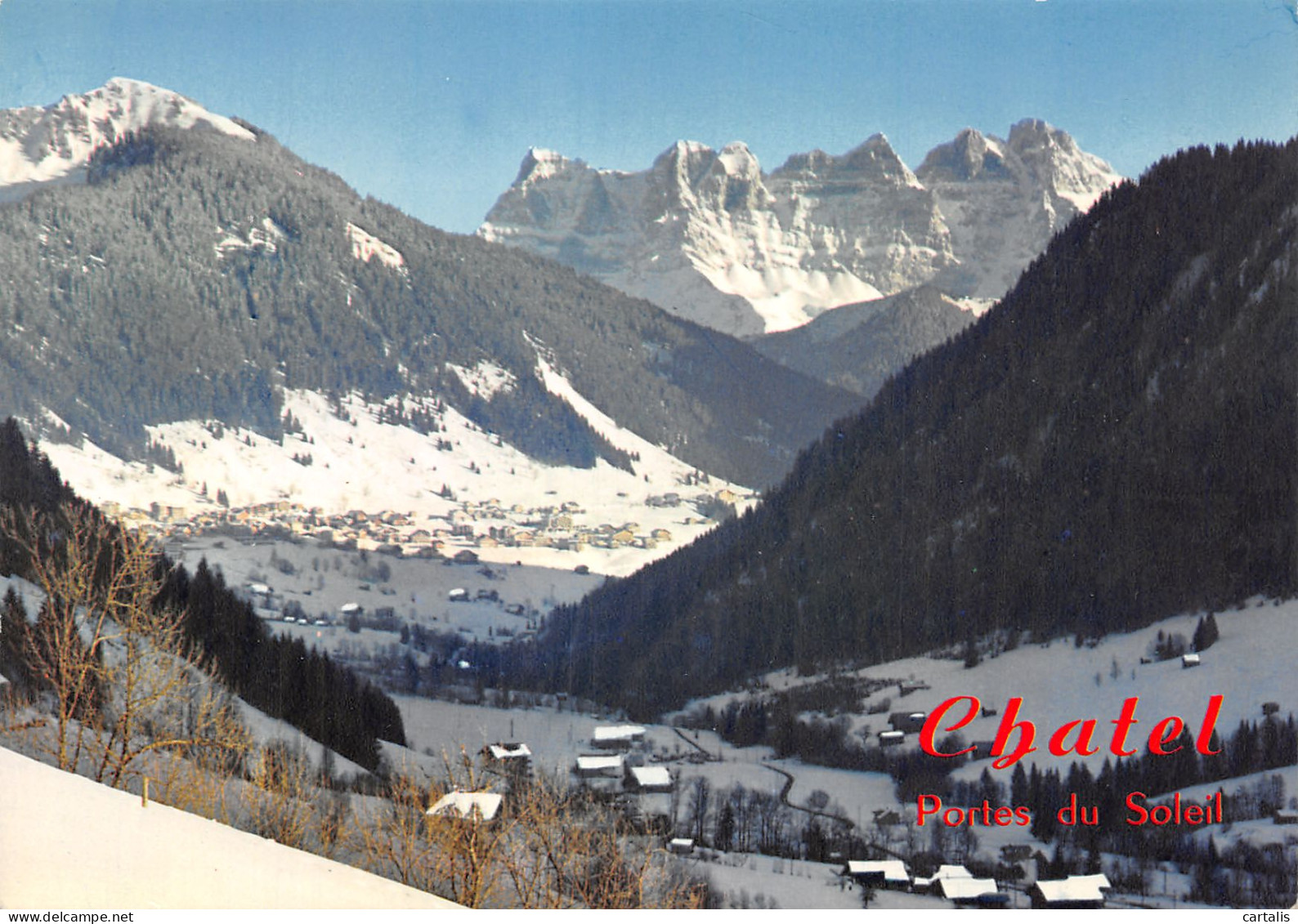 74-CHATEL-N°C4121-C/0345 - Châtel