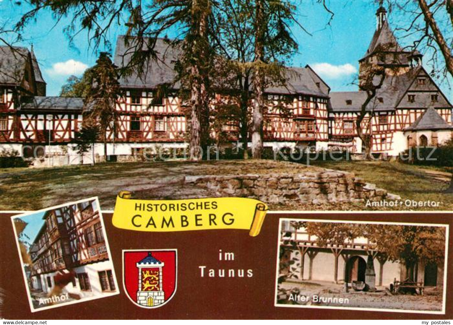 73312969 Camberg Bad Amthof Alter Brunnen Obertor Camberg Bad - Bad Camberg