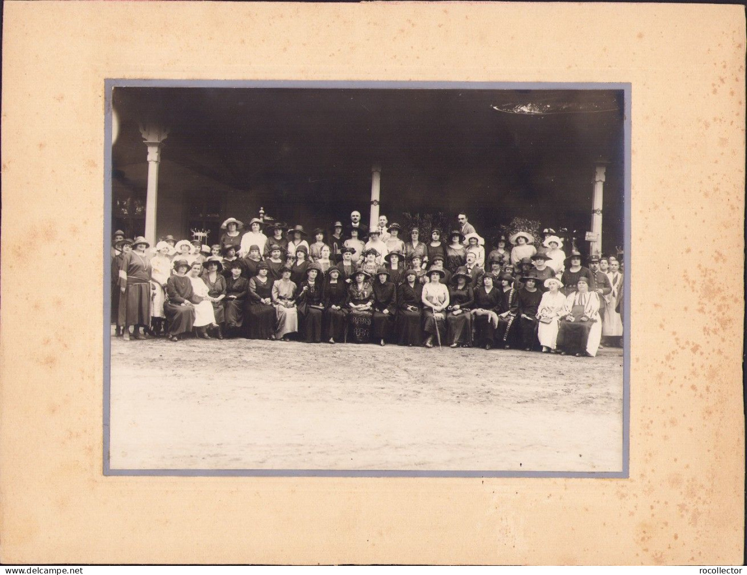 Congresul Uniunii Femeilor Române și Maria Băiulescu, Catinca Bârseanu La Alba Iulia, 1923, Cu Notă Olografă A Catincăi - Identifizierten Personen