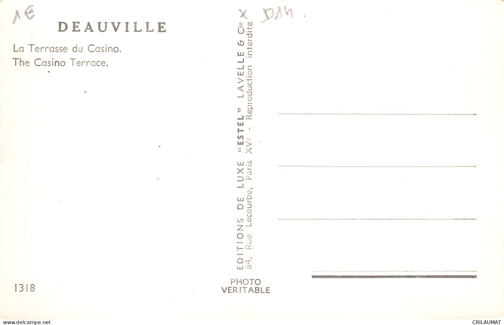 14-DEAUVILLE-N°LP5128-D/0167 - Deauville