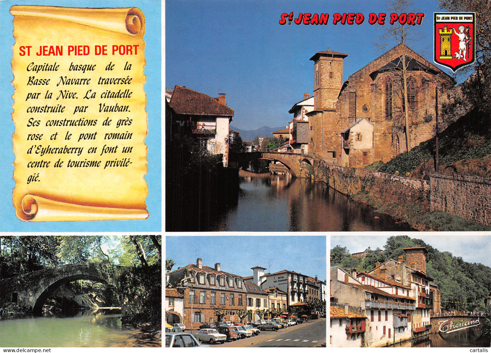 64-SAINT JEAN PIED DE PORT-N°C4123-B/0057 - Saint Jean Pied De Port