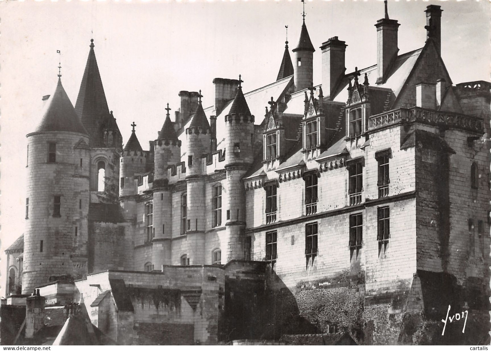 37-LOCHES LE CHATEAU-N°C4123-A/0019 - Loches