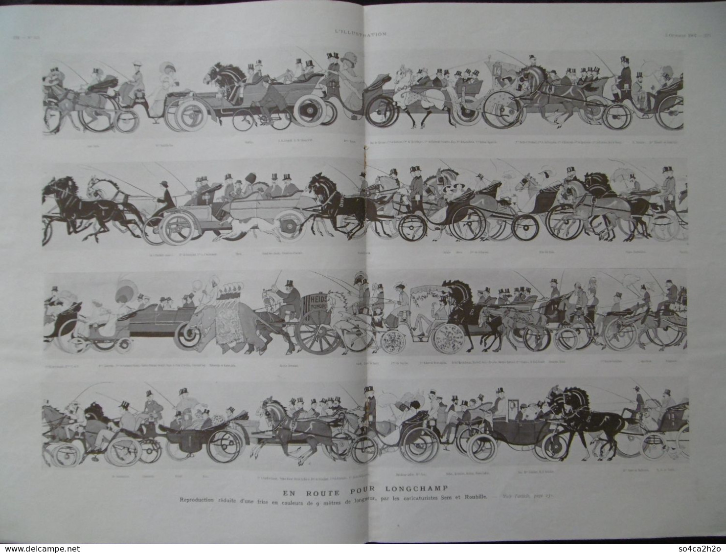 L'ILLUSTRATION N°3371 5/10/1907 Chez Les Inondés Du Midi; L'affaire De Sidi-Brahim-el-Kadmiri Une Sauveteuse Octogénaire - Altri & Non Classificati