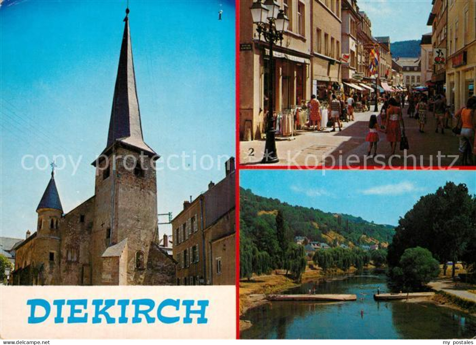 73312490 Diekirch Veille Eglise Saint Laurent Grande Rue La Sure - Other & Unclassified