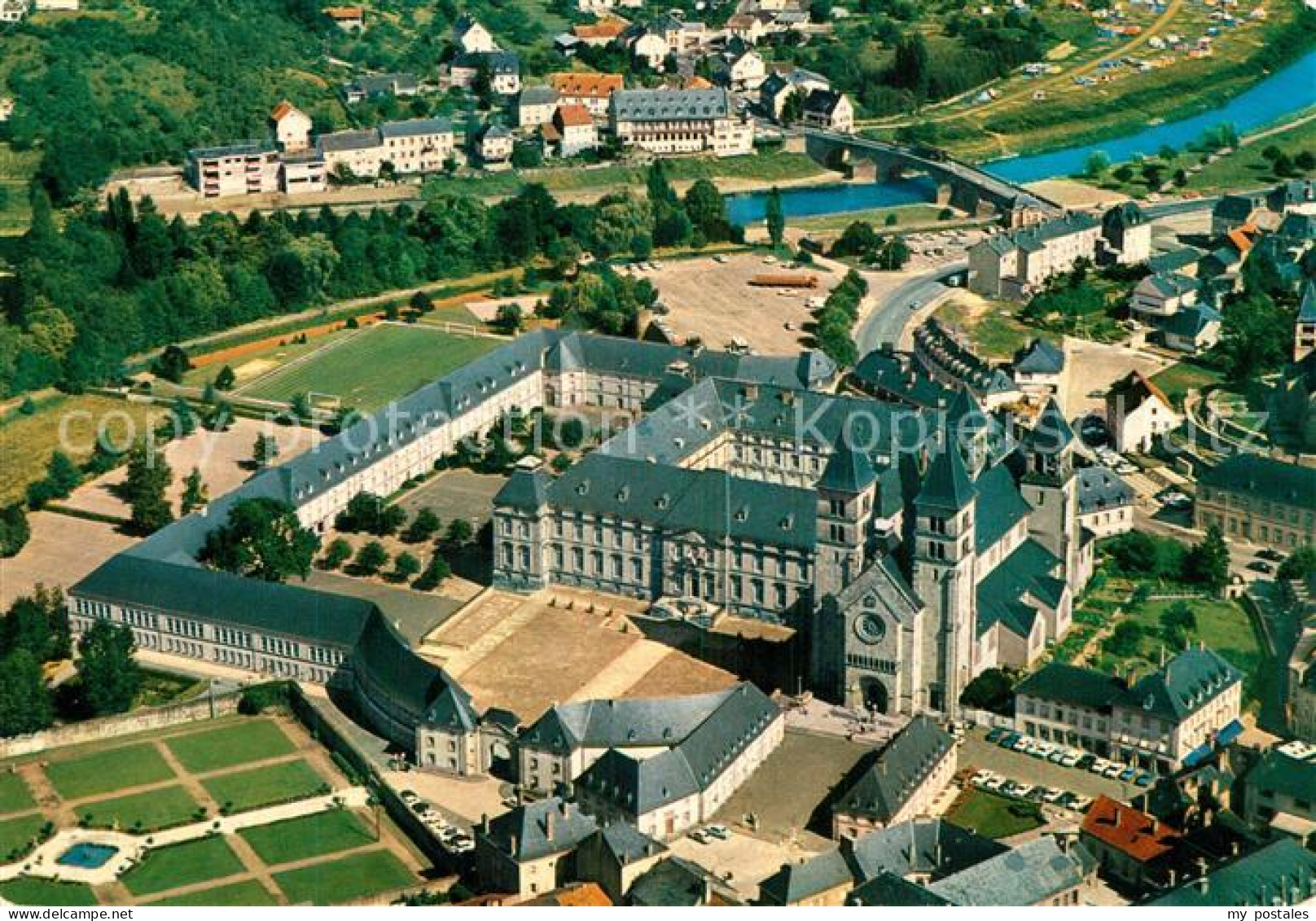 73312481 Echternach Grand Duché De Luxembourg Basilique Saint Willibrord Et Anci - Autres & Non Classés