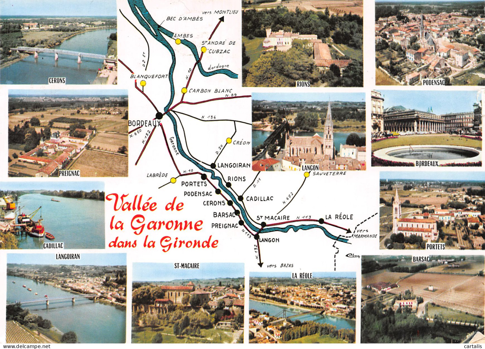 33-VALLEE DE LA GARONNE GIRONDE-N°C4123-B/0349 - Sonstige & Ohne Zuordnung