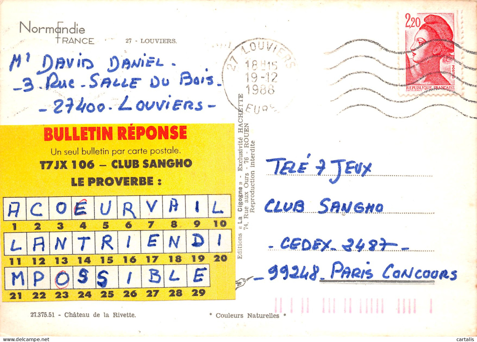 27-LOUVIERS-N°C4123-B/0319 - Louviers