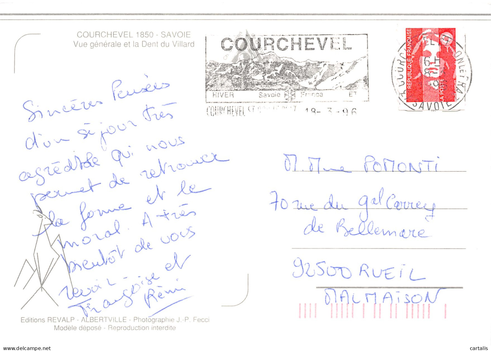 73-COURCHEVEL-N°C4123-B/0155 - Courchevel