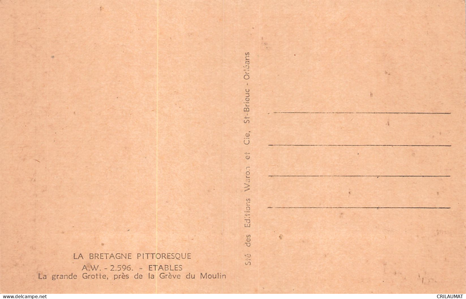 22-ETABLES-N°LP5129-C/0113 - Etables-sur-Mer