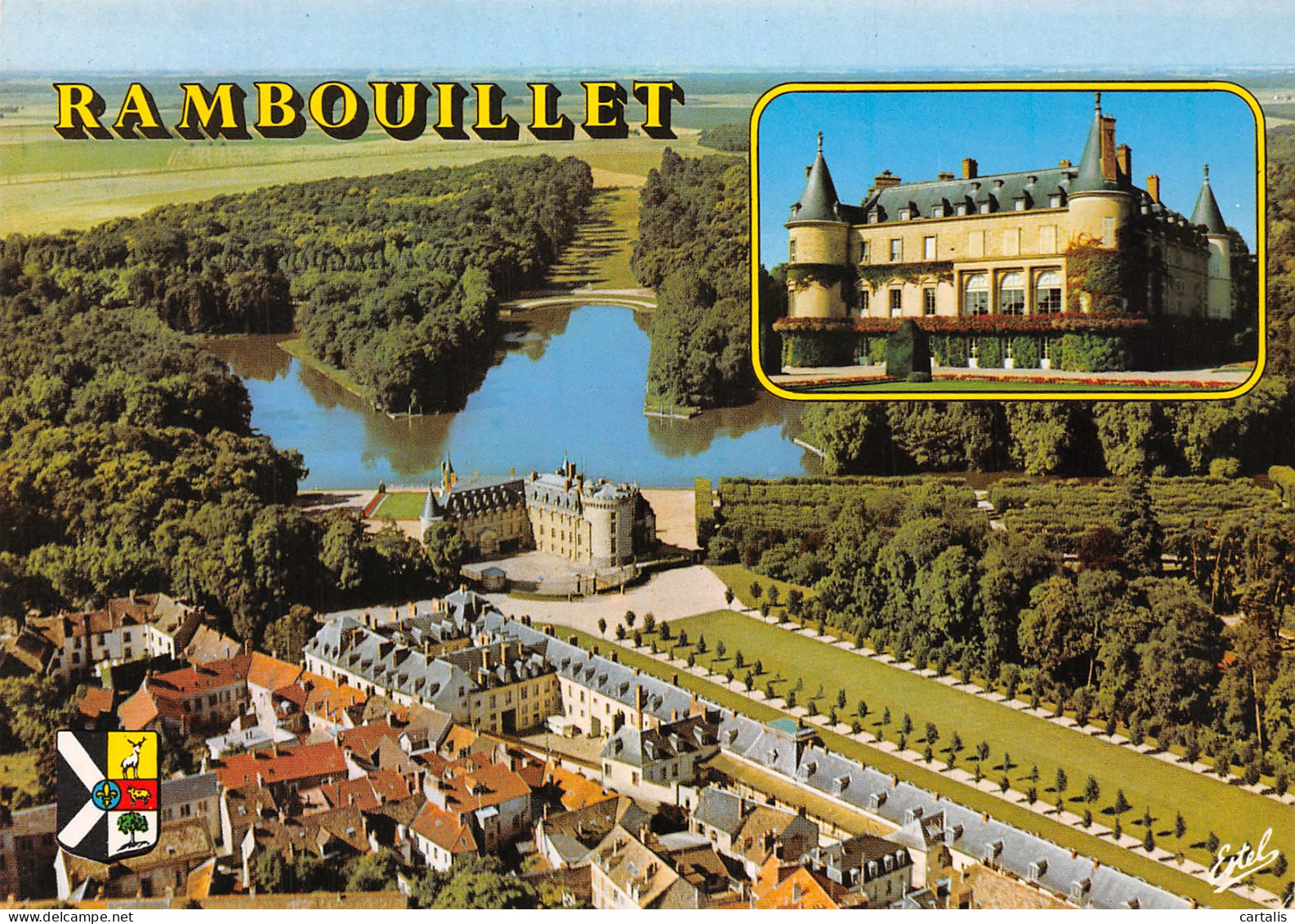 78-RAMBOUILLET LE CHATEAU-N°C4124-C/0073 - Rambouillet (Schloß)