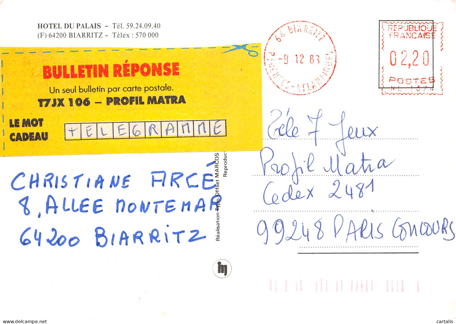 64-BIARRITZ-N°C4124-B/0139 - Biarritz