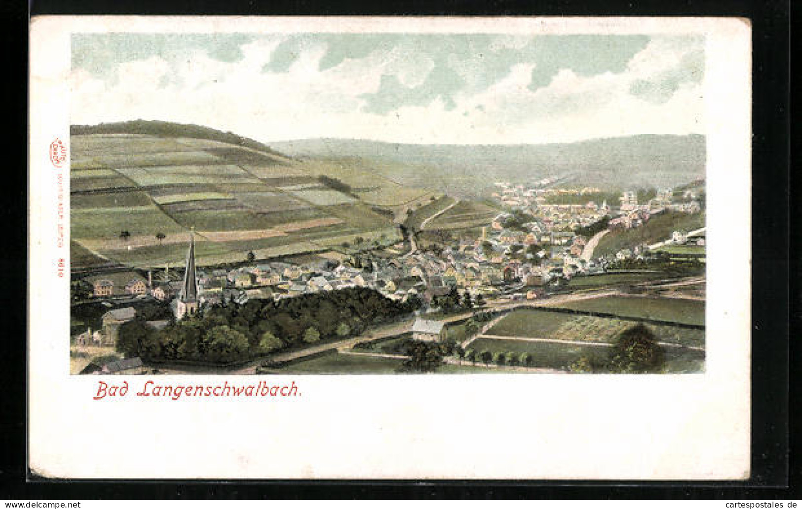 AK Bad Langenschwalbach, Ortsansicht  - Langen