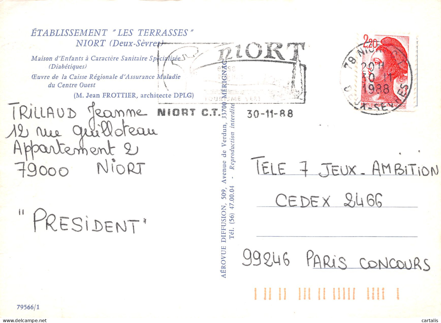 79-NIORT-N°C4124-A/0227 - Niort