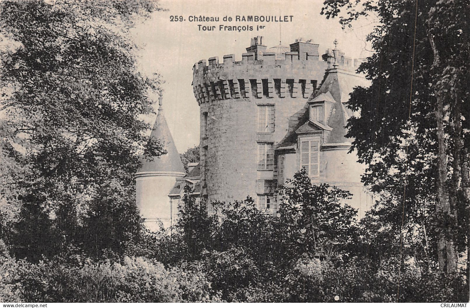 78-RAMBOUILLET LE CHATEAU-N°LP5129-E/0351 - Rambouillet (Kasteel)
