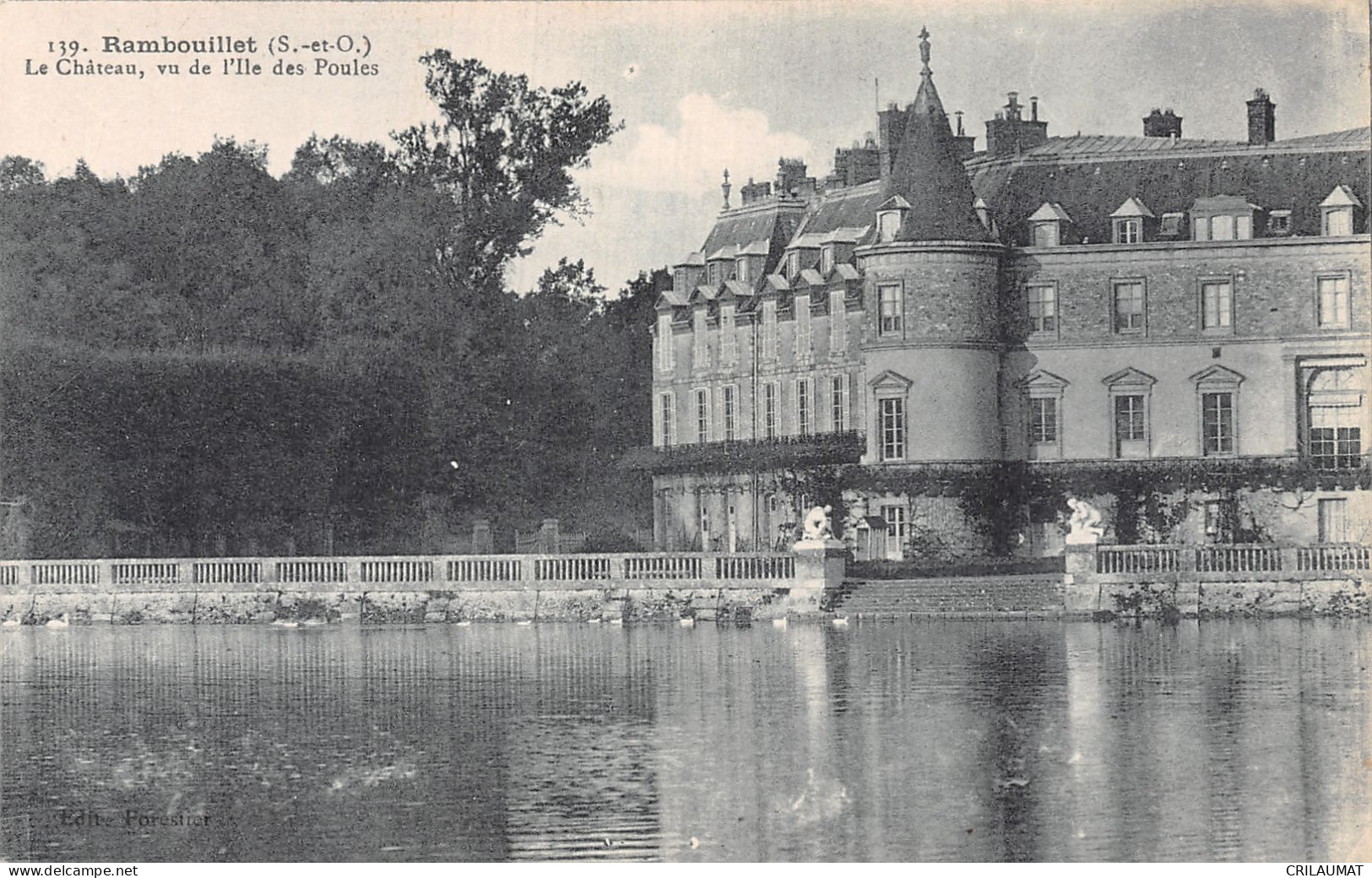 78-RAMBOUILLET LE CHATEAU-N°LP5129-E/0353 - Rambouillet (Castello)