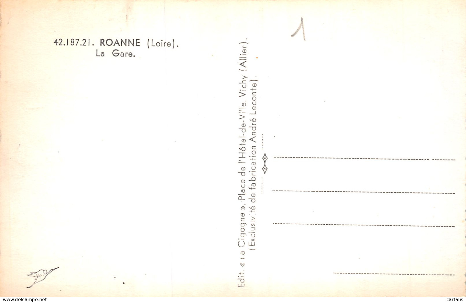 42-ROANNE-N°C4126-A/0317 - Roanne