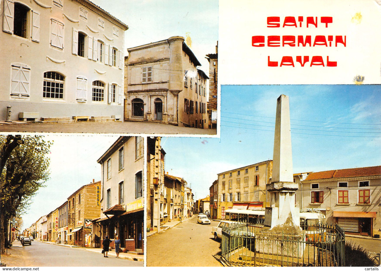 42-SAINT GERMAIN LAVAL-N°C4124-D/0393 - Saint Germain Laval