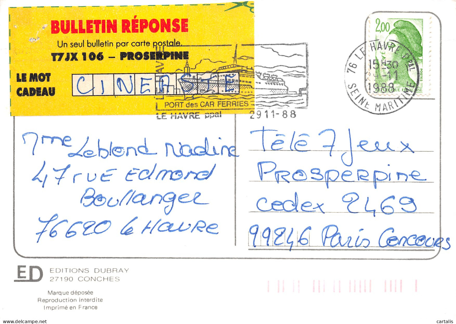 76-SAINTE ADRESSE-N°C4124-D/0257 - Sainte Adresse