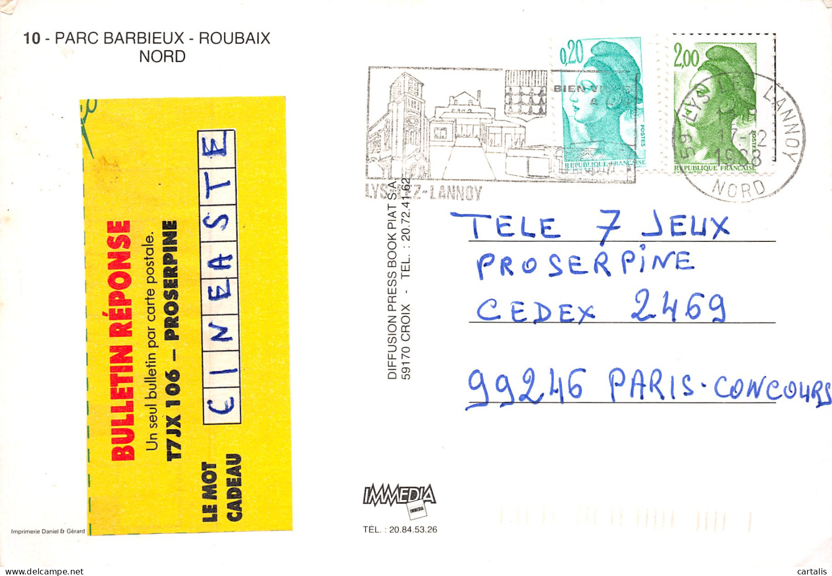 59-ROUBAIX-N°C4124-D/0125 - Roubaix