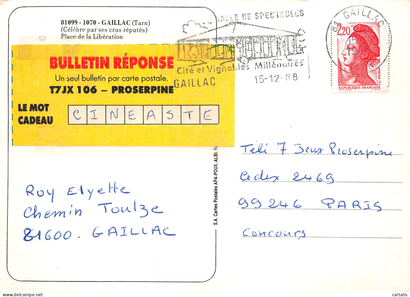 81-GAILLAC-N°C4124-C/0173 - Gaillac