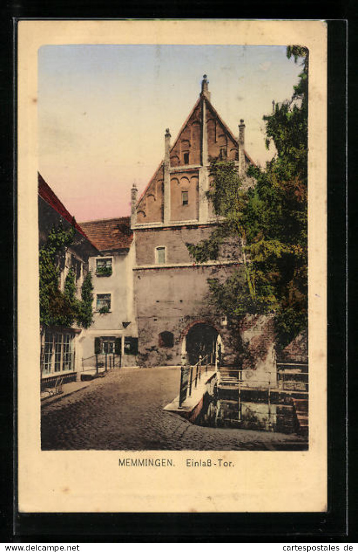 AK Memmingen, Blick Auf Das Einlass-Tor  - Memmingen