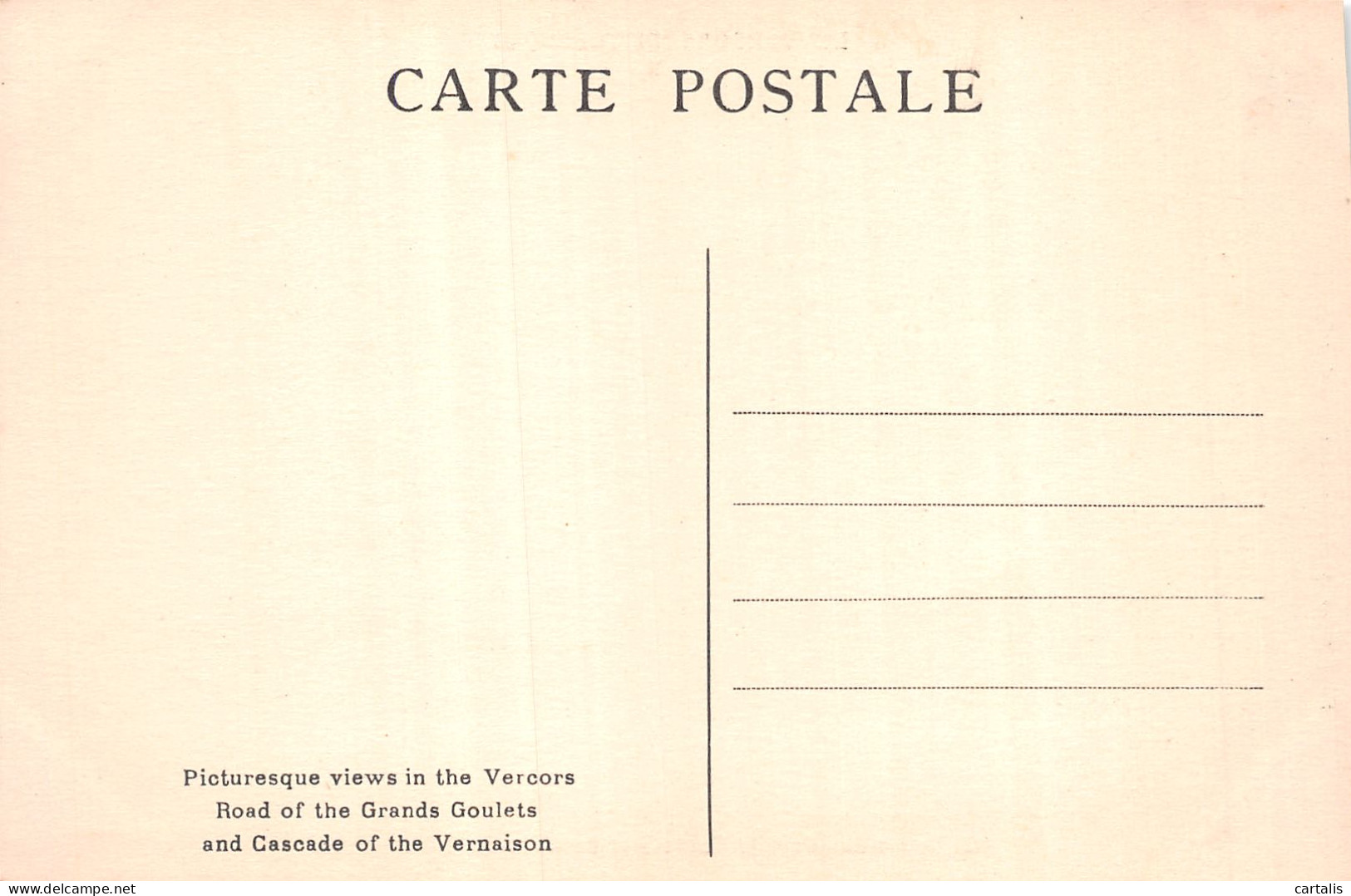 26-LES GRANDS GOULETS-N°C4126-C/0071 - Les Grands Goulets