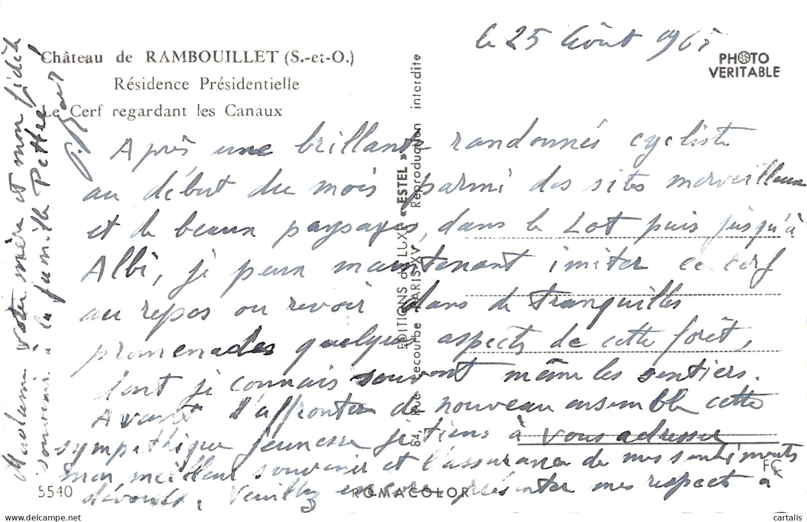 78-RAMBOUILLET LE CHATEAU-N°C4126-B/0009 - Rambouillet (Kasteel)