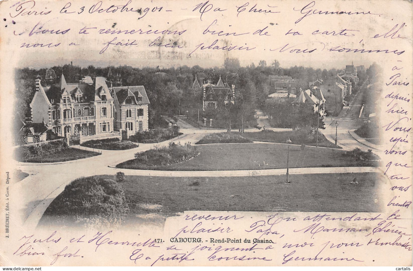 14-CABOURG-N°C4126-E/0163 - Cabourg