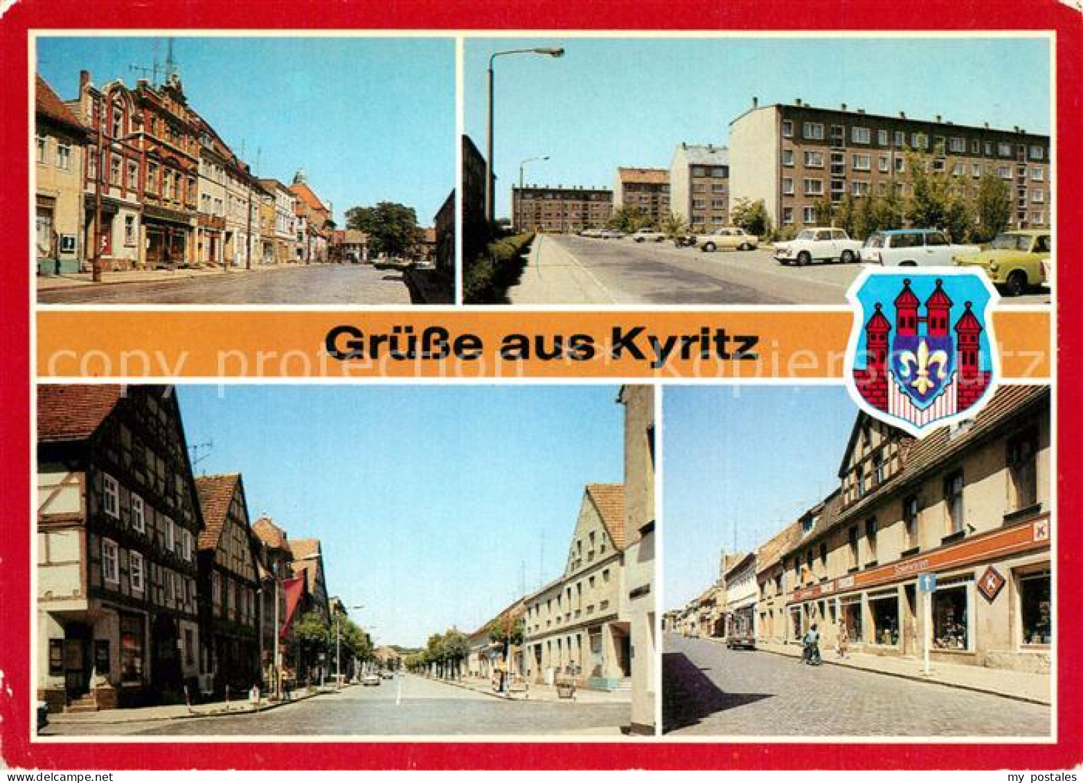 73312086 Kyritz Brandenburg Platz Des Friedens Otto-Grotewohl-Strasse  Kyritz Br - Kyritz