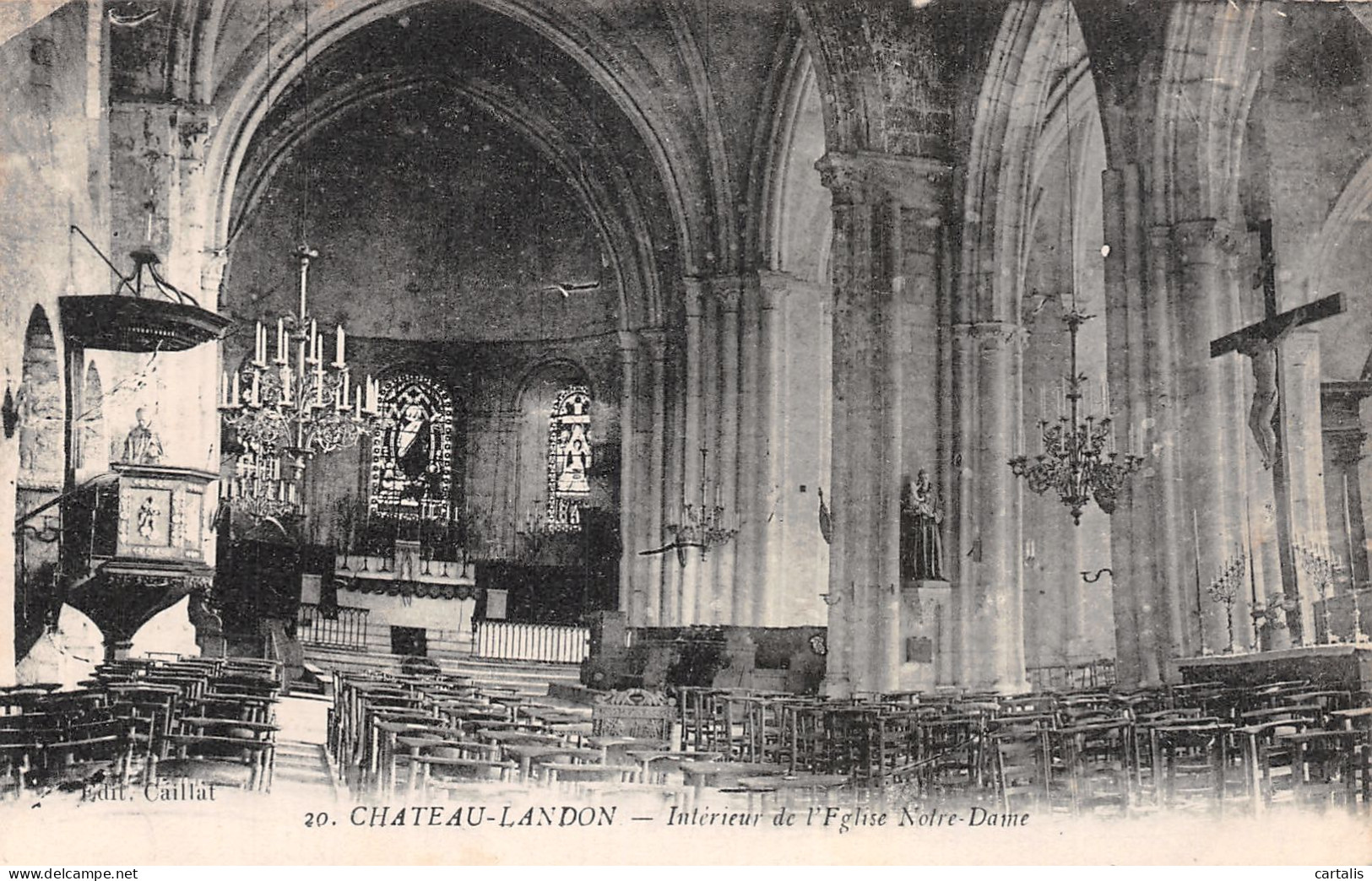 77-CHATEAU LANDON-N°C4126-G/0095 - Chateau Landon