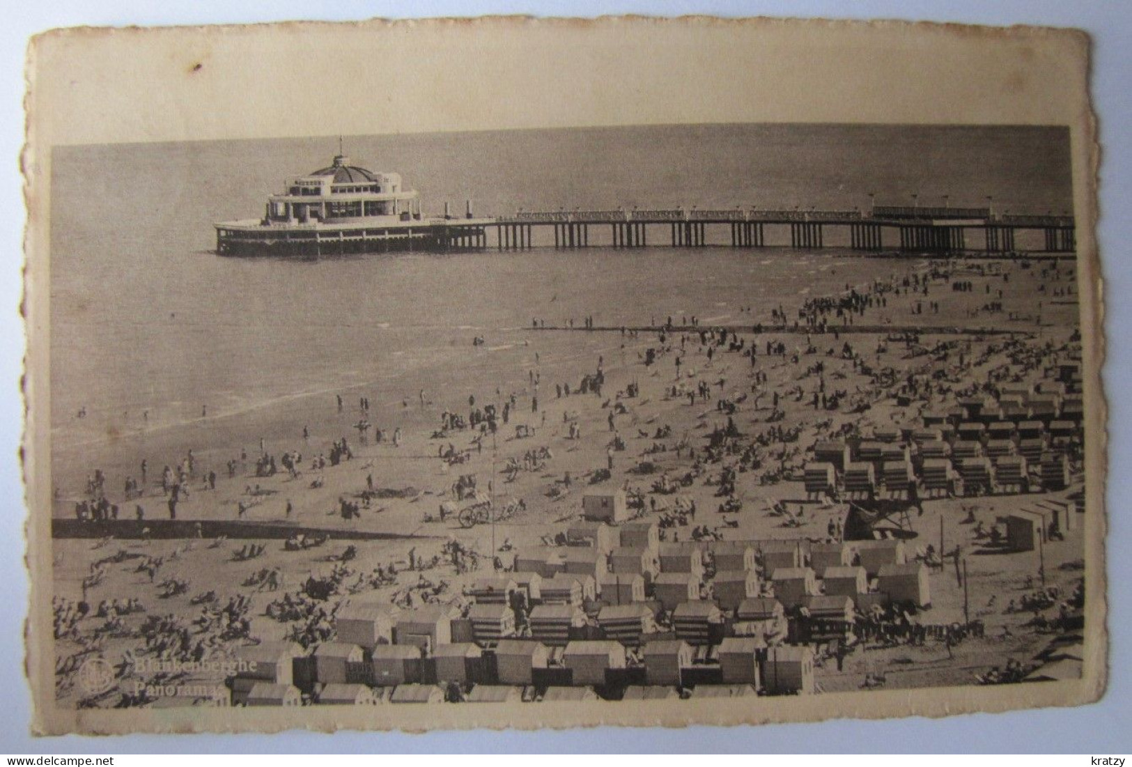 BELGIQUE - FLANDRE OCCIDENTALE - BLANKENBERGE - La Plage Et Le Pier - Blankenberge