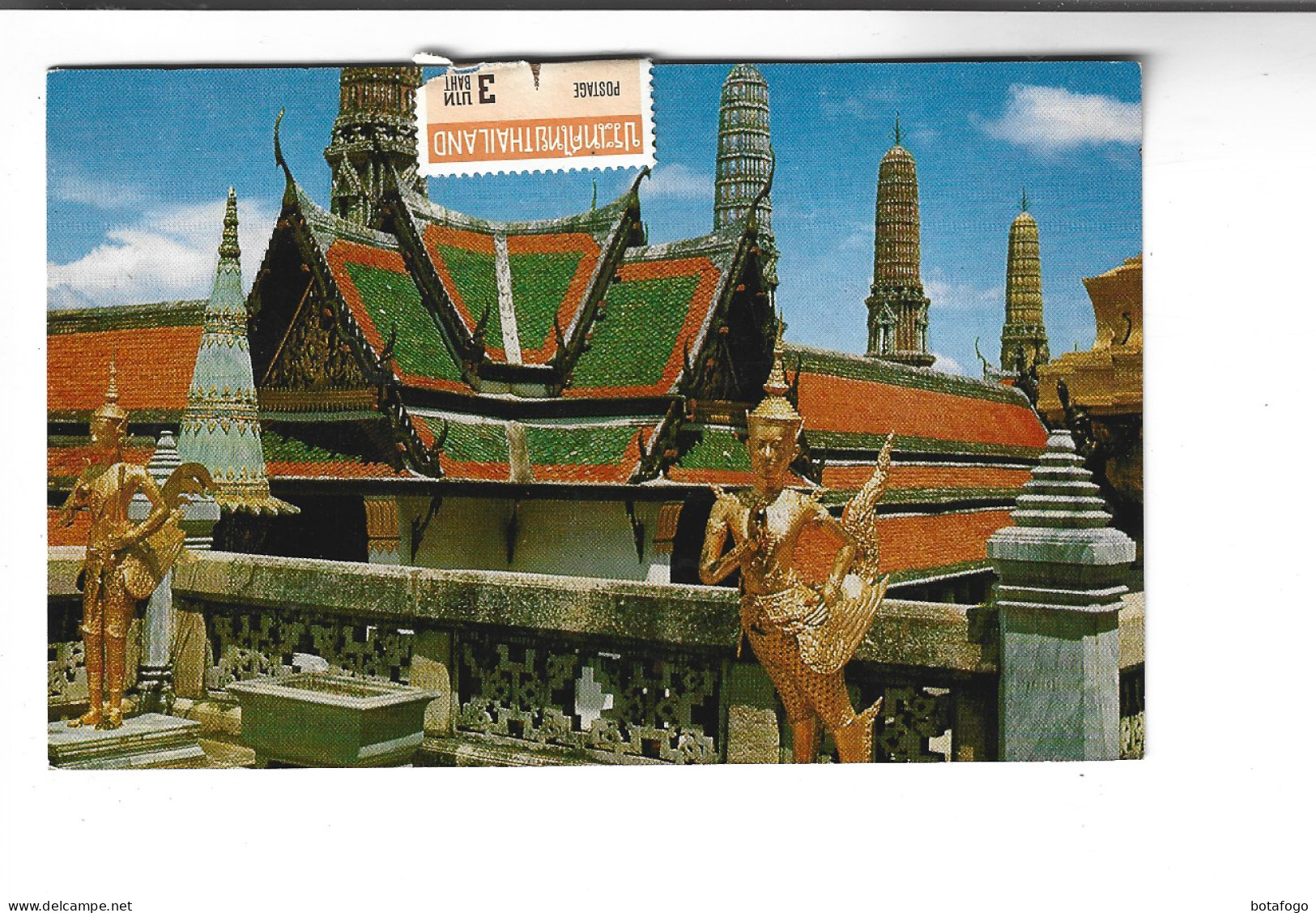 CPA  THAILAND  (voir Timbres) - Thaïlande