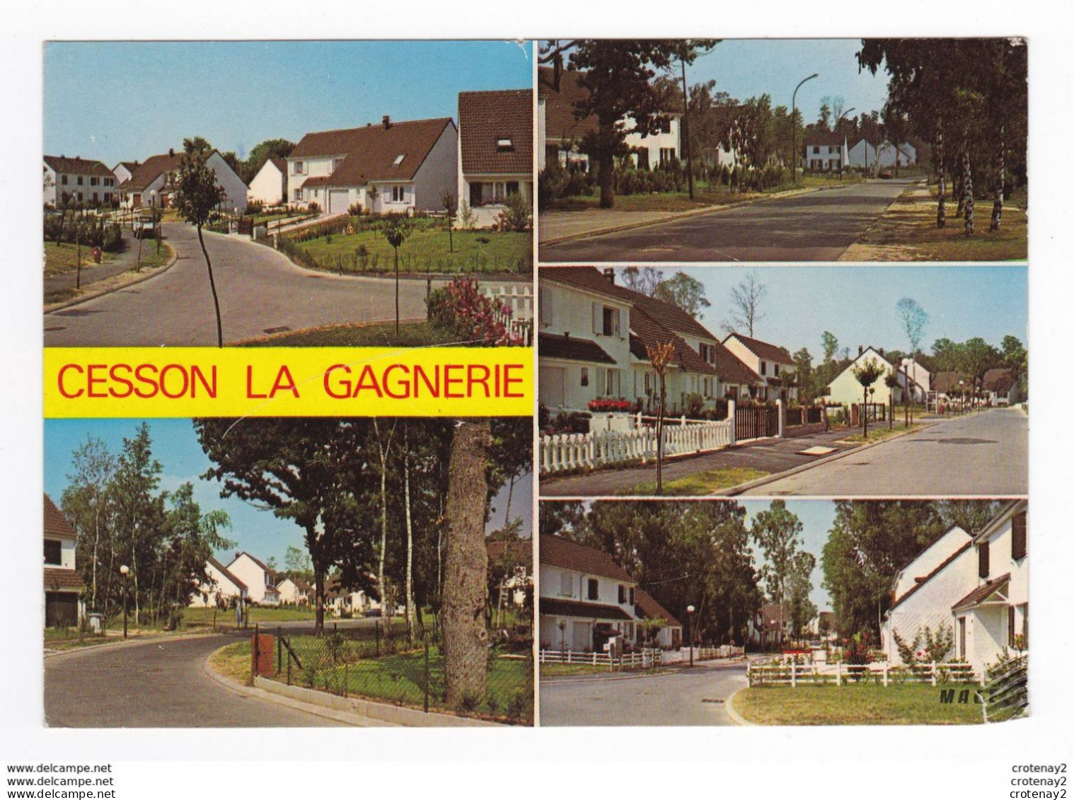 77 CESSON La GAGNERIE Multivues Pavillons Citroën Dyane - Cesson