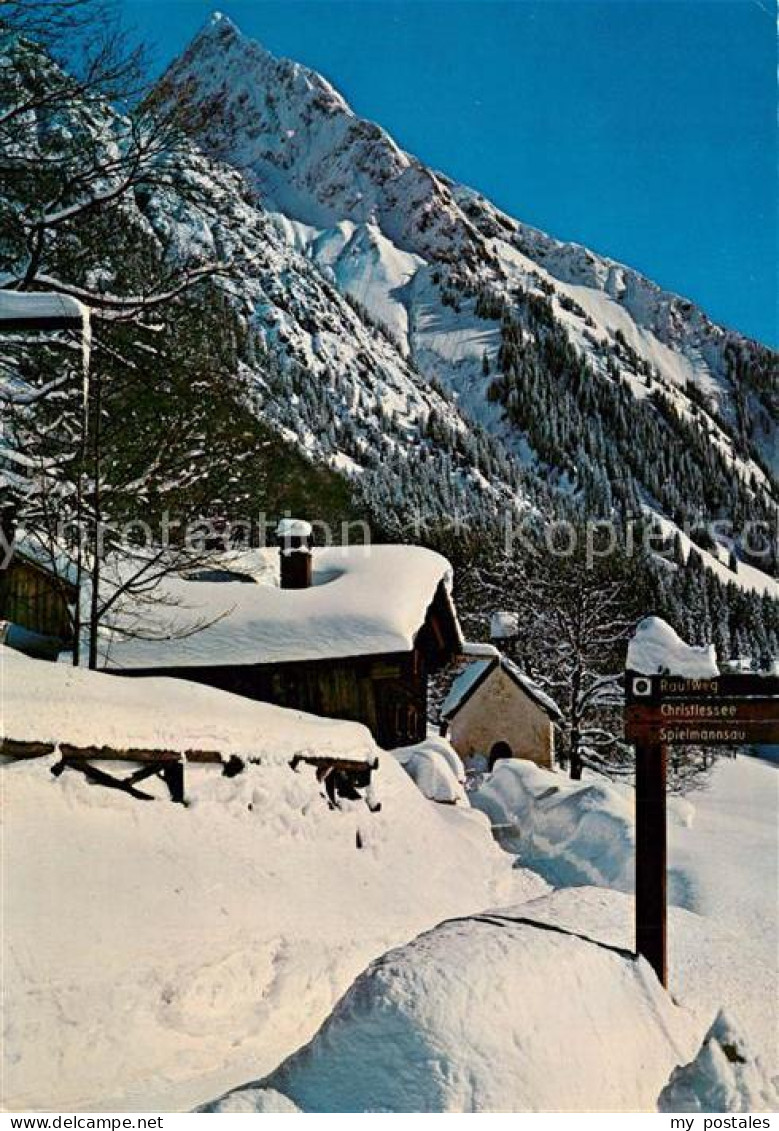 73311888 Gerstruben Winterlandschaft Gerstruben - Oberstdorf