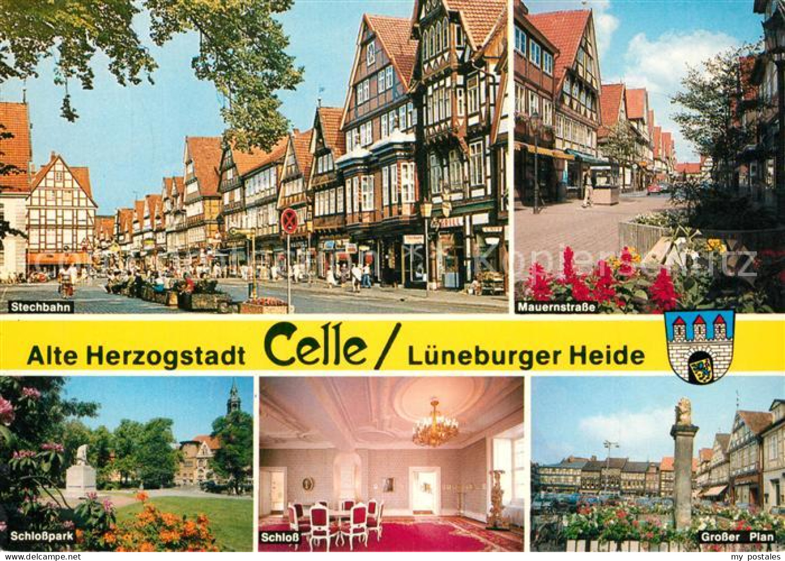 73311815 Celle Niedersachsen Stechbahn Mauernstrasse Schlosspark Schloss Grosser - Celle