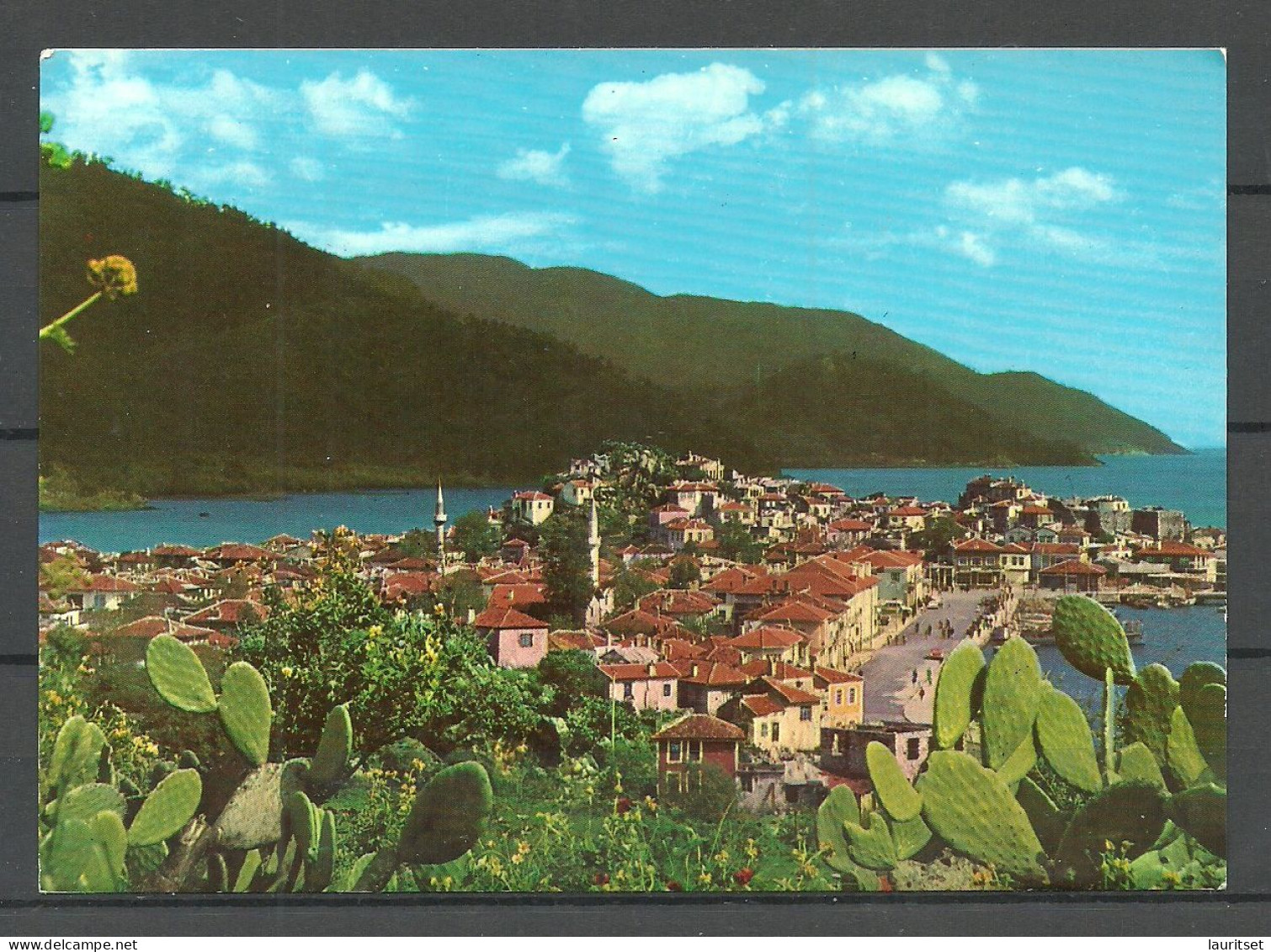 TÜRKEI Turkey 1971 - Air Mail Post Card - Marmaris - Sent To Finland - Briefe U. Dokumente