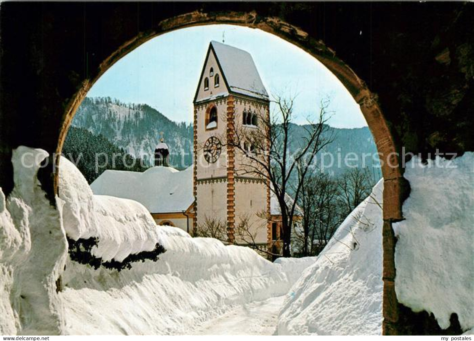 73311750 Fuessen Allgaeu Stadtpfarrkirche St. Mang Fuessen Allgaeu - Füssen