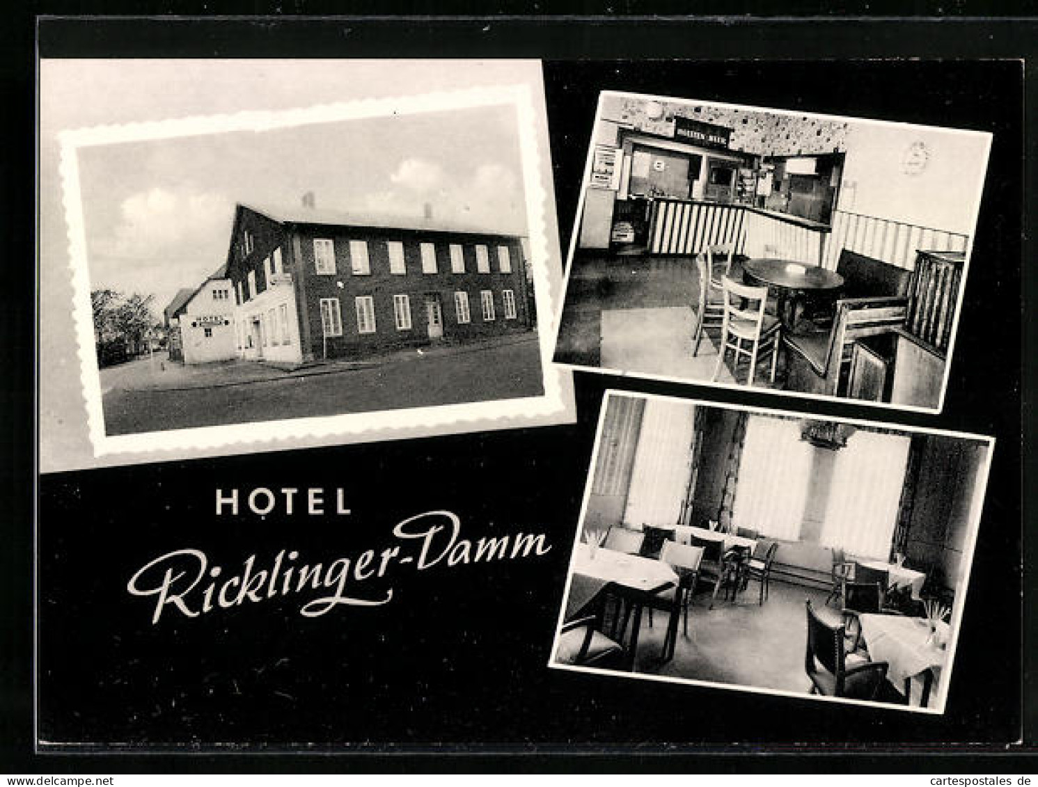 AK Rickling, Hotel Ricklinger Damm, Inh.: W. Schreiber  - Autres & Non Classés